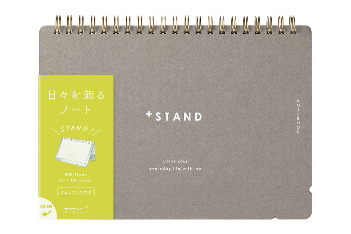 Midori Plus +Stand Notebook A5 Blank