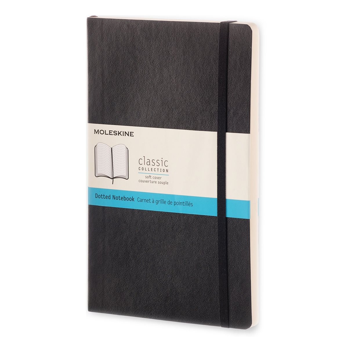 Moleskine Dotted Softcover Notebook Large Black