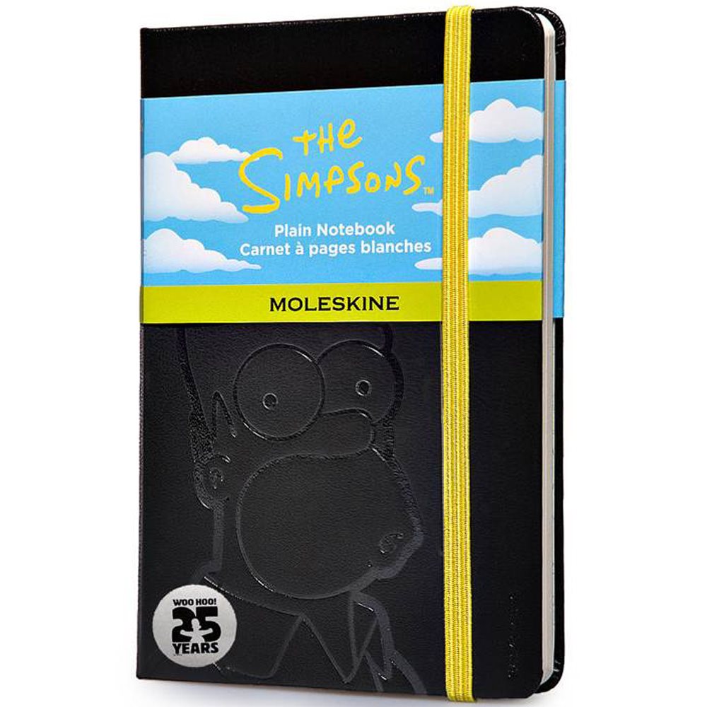 Moleskine Limited The Simpsons Plain Notebook Pocket Black