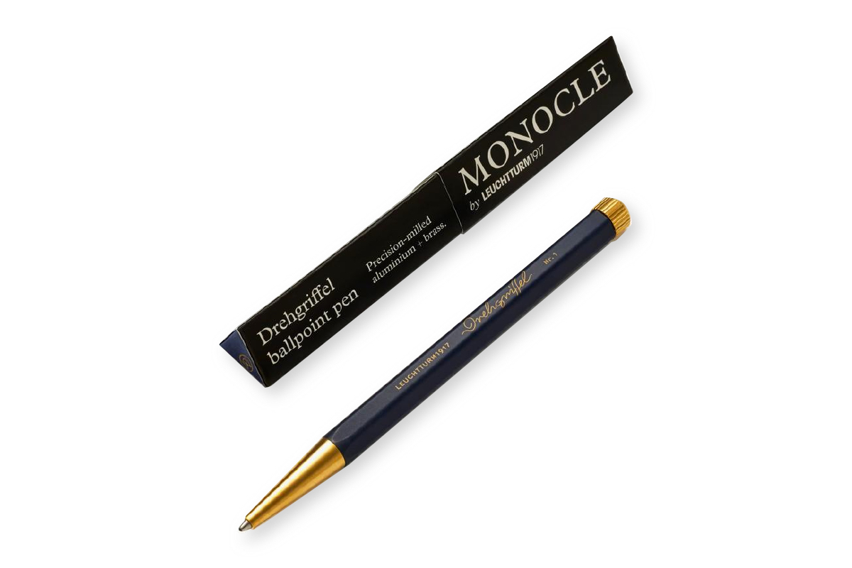 LEUCHTTURM1917 Monocle Drehgriffel Nr. 1 Navy Blue Balpen