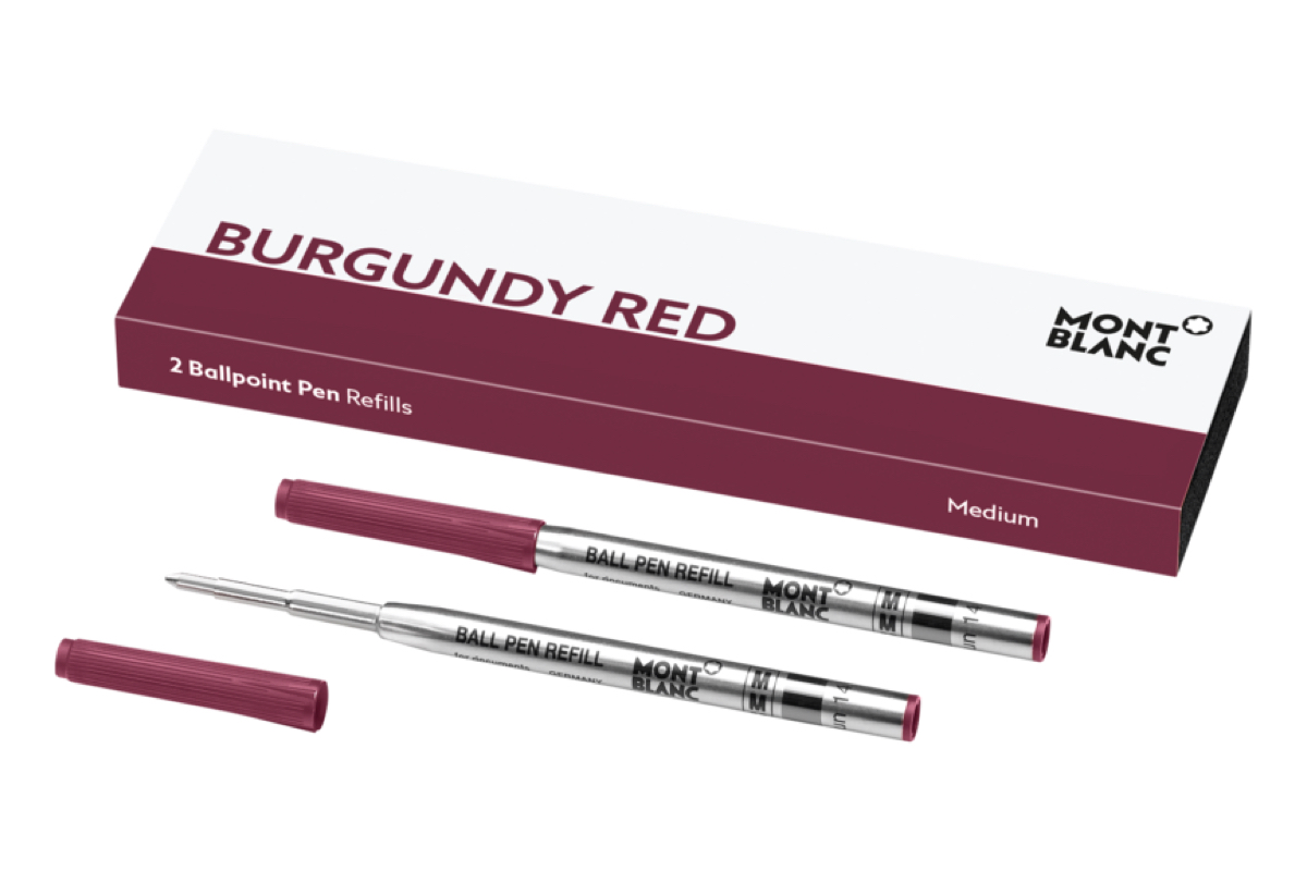 Montblanc Balpenvullingen Burgundy Red