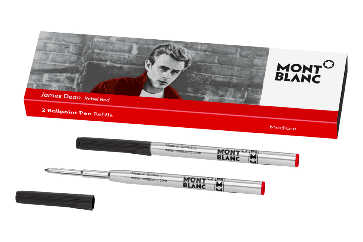 Montblanc Balpenvullingen James Dean 'Rebel Red' Medium