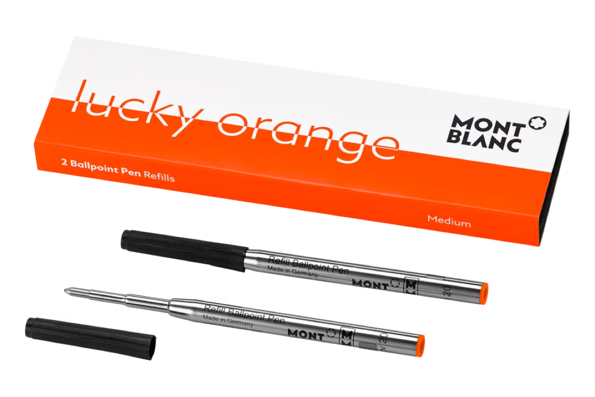 Montblanc Balpenvullingen Lucky Orange Medium