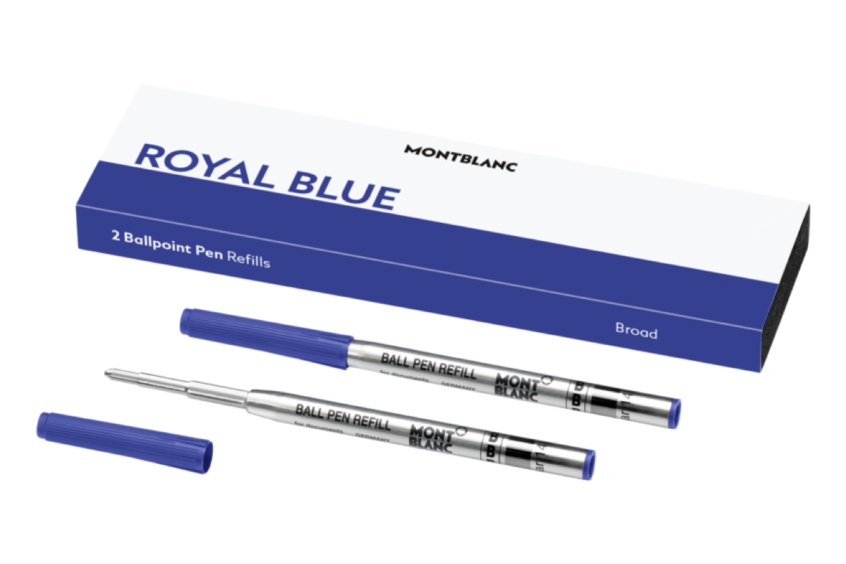 Montblanc Balpenvullingen Royal Blue Breed