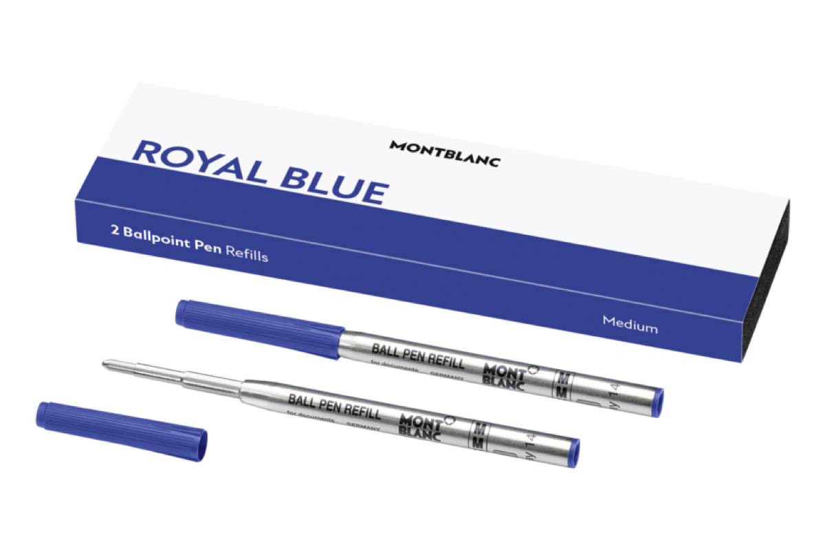 Montblanc Balpenvullingen Royal Blue Medium