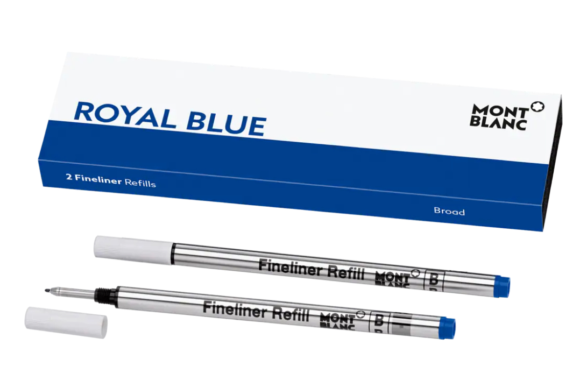 Montblanc Finelinervullingen Royal Blue Broad