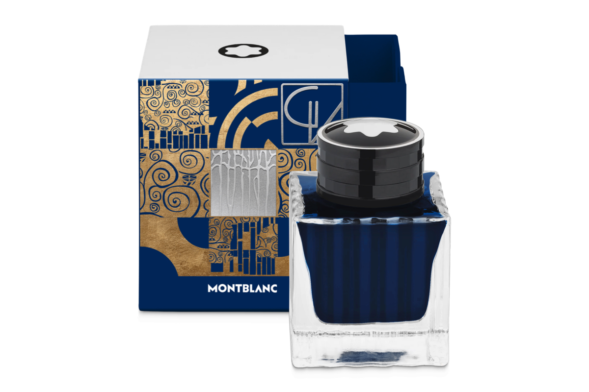 Montblanc Masters of Art Homage to Gustav Klimt Inktpot 50ml Blauw