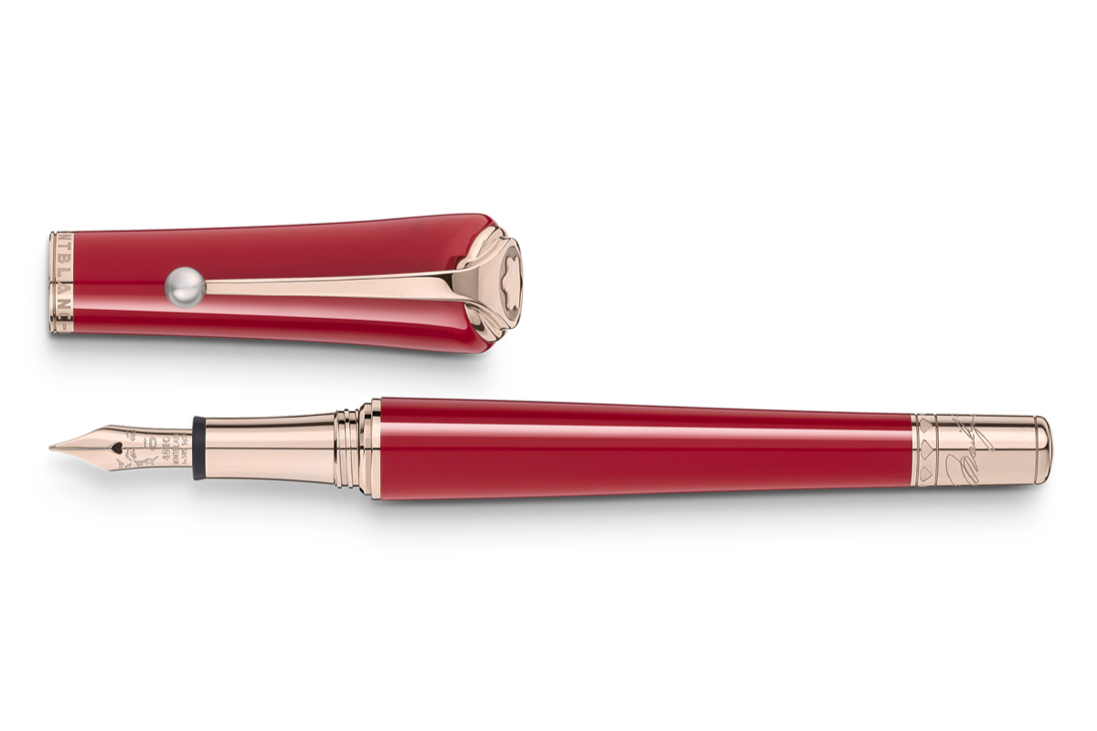 Montblanc Muses Marilyn Monroe Rood Vulpen