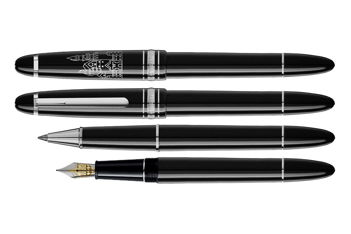 Montblanc Meisterstück a Tribute to the Neuschwanstein Castle Rollerball/Vulpen Set