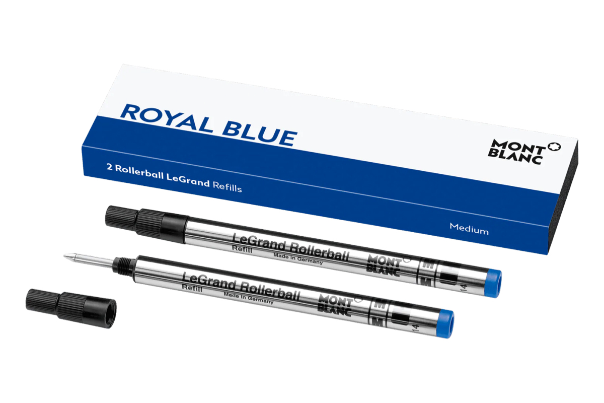 Montblanc LeGrand Rollerbalvullingen Royal Blue Medium