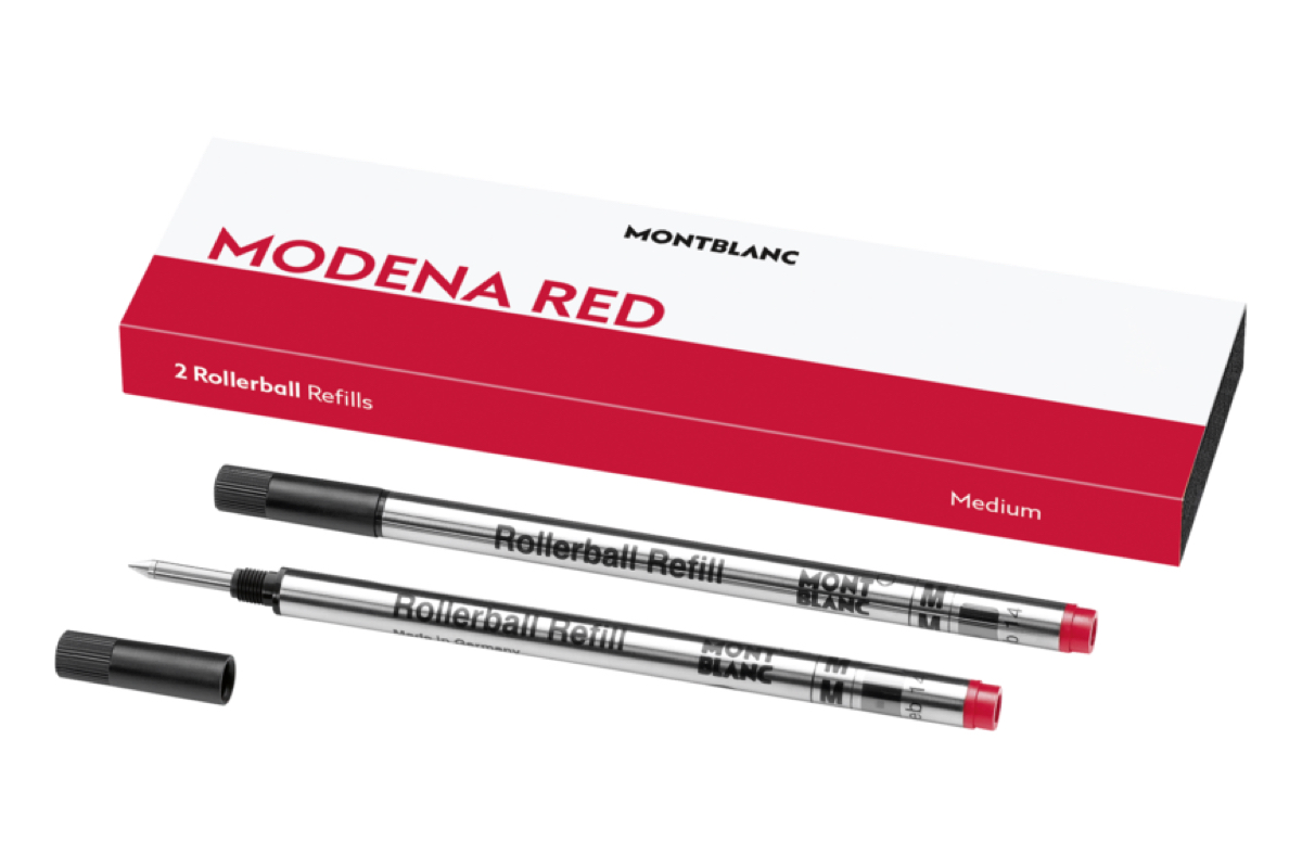 Montblanc Rollerballvullingen Modena Red Medium