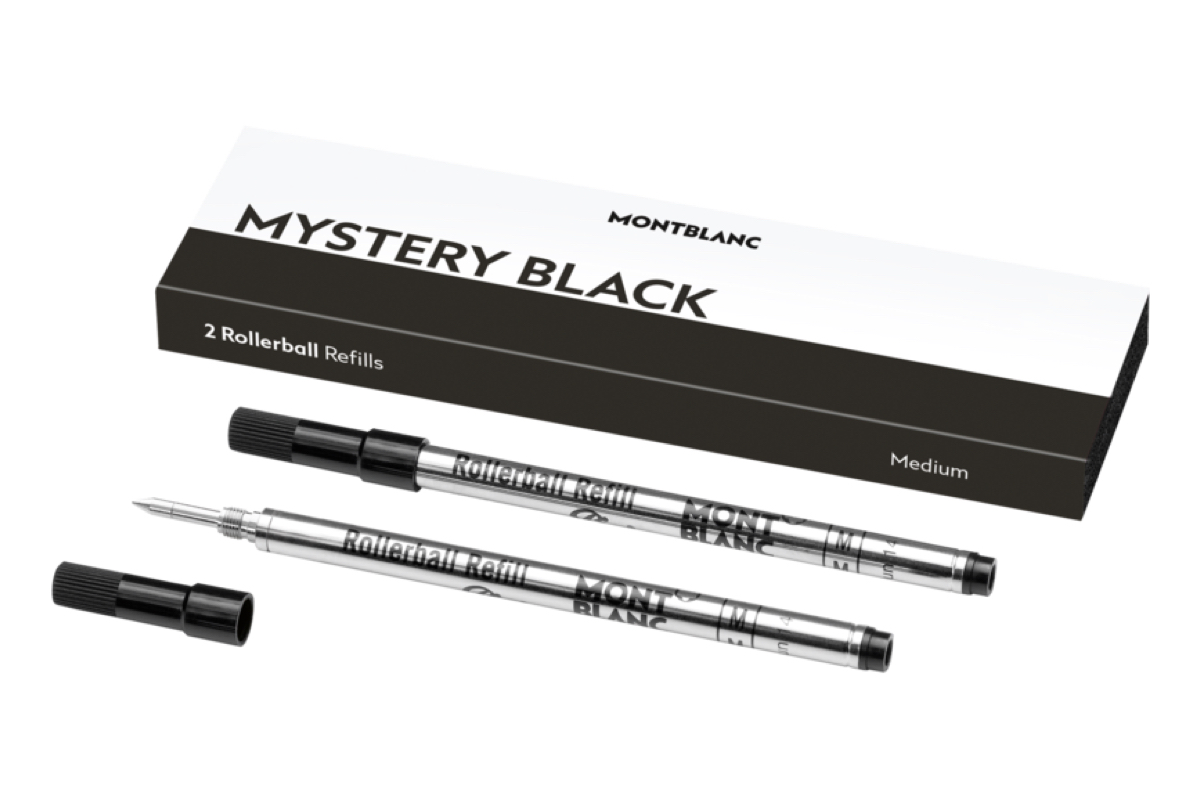 Montblanc Rollerball Refills Mystery Black Medium