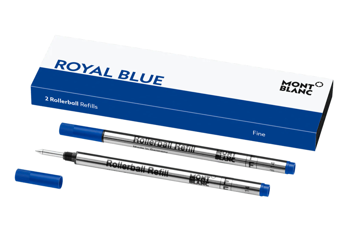 Montblanc Rollerbalvullingen Royal Blue Fine