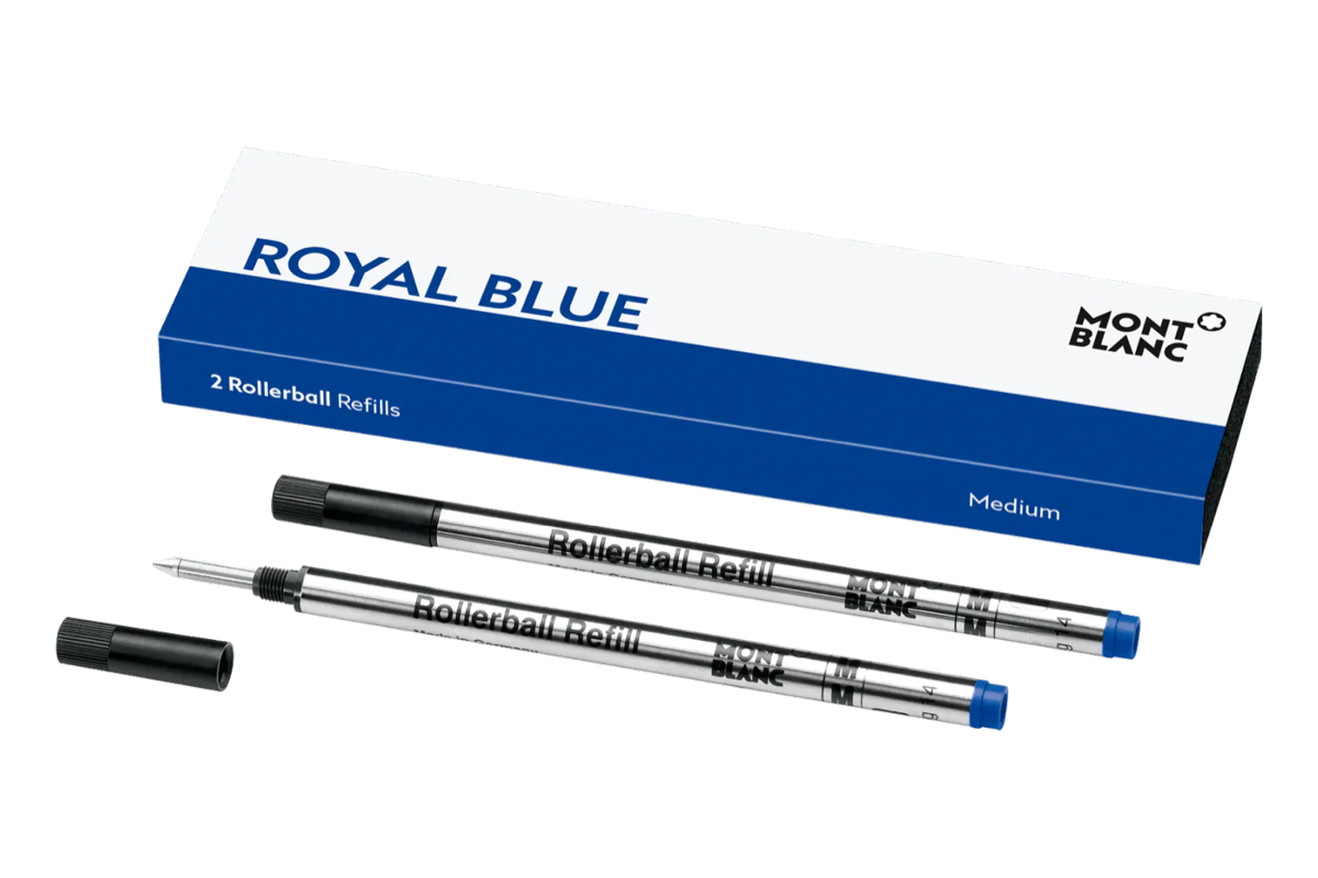 Montblanc Rollerbalvullingen Royal Blue Medium