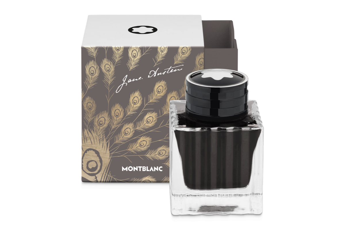 Montblanc Writers Edition Homage to Jane Austen Inktpot 50ml Umber