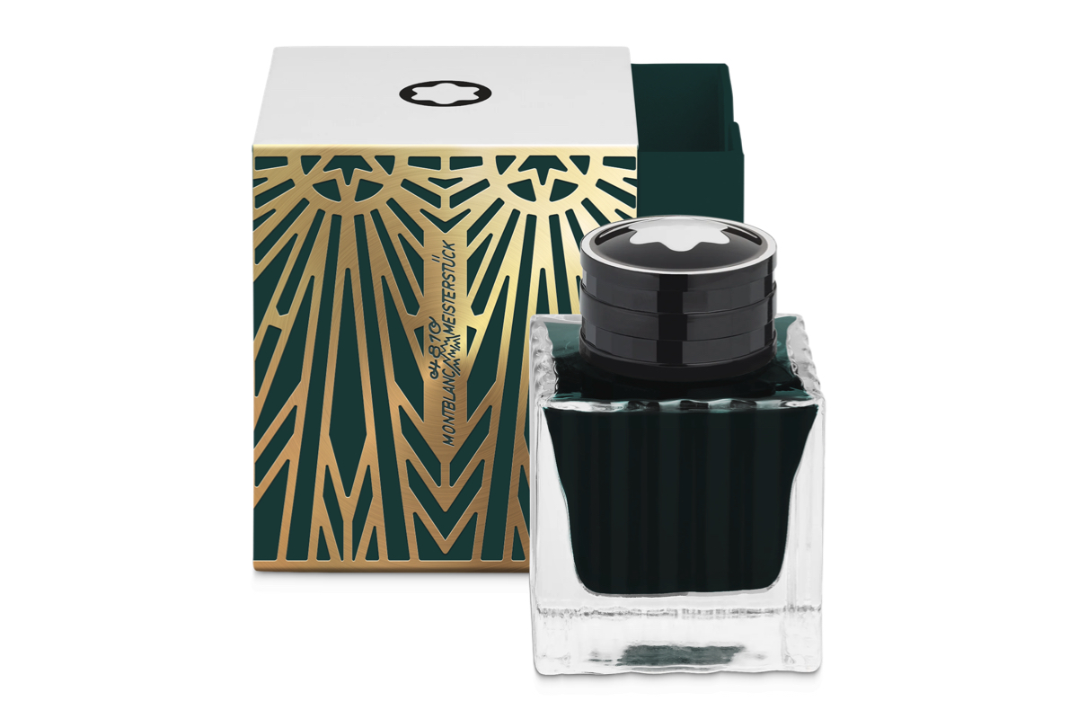 Montblanc The Origin Collection Green Ink Bottle