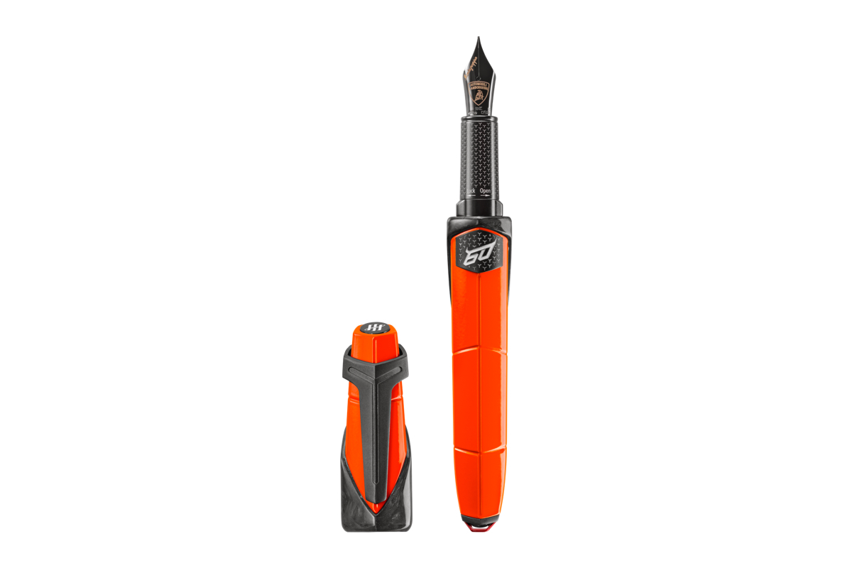 Montegrappa Automobili Lamborghini 60° 'Arancio Apodis' Limited Edition Vulpen