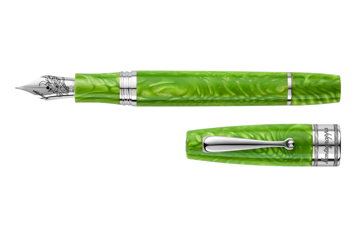 Montegrappa Extra Regal Year of the Dragon 'Mamba Green' Vulpen