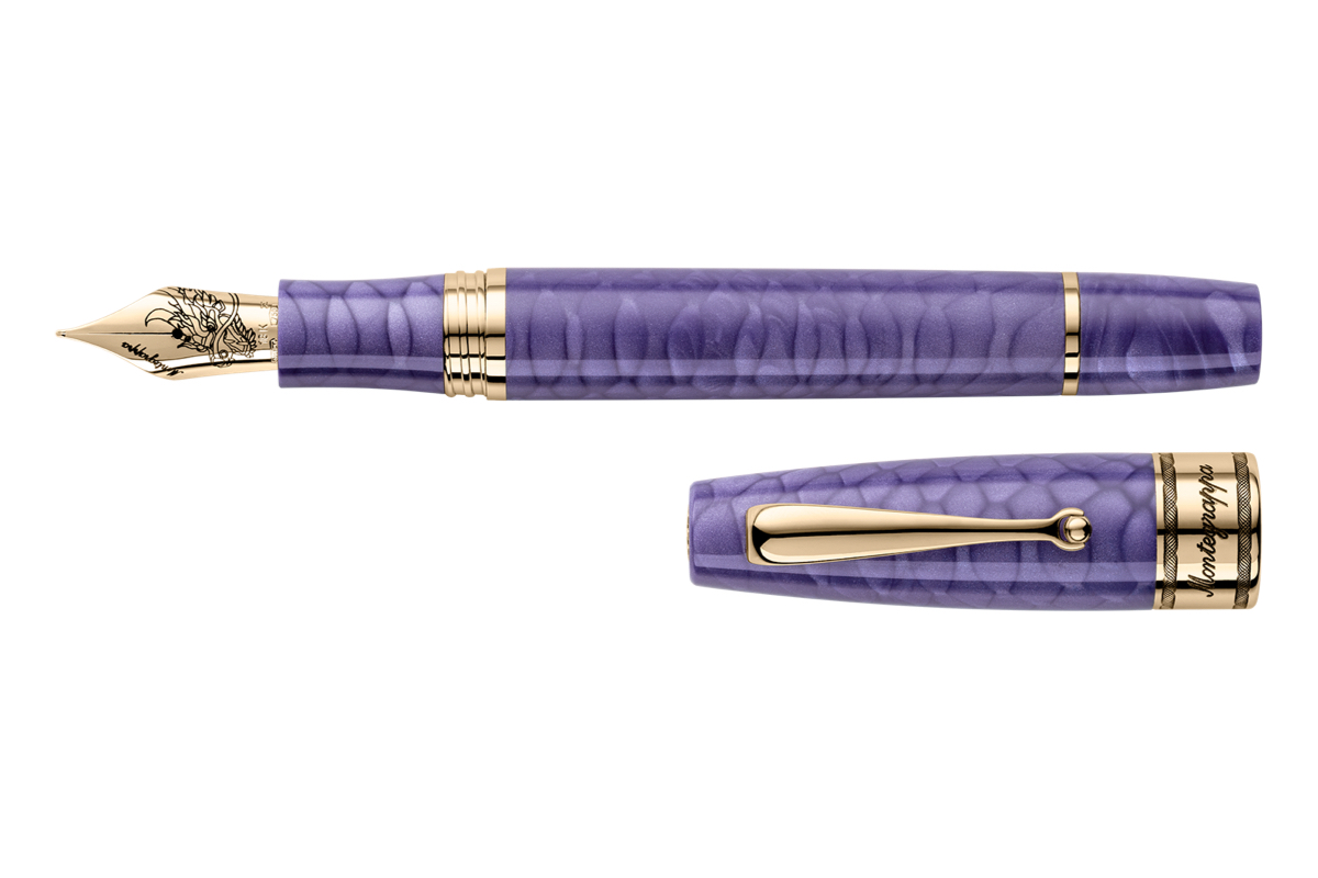 Montegrappa Extra Regal Year of the Dragon 'Royal Purple' Vulpen