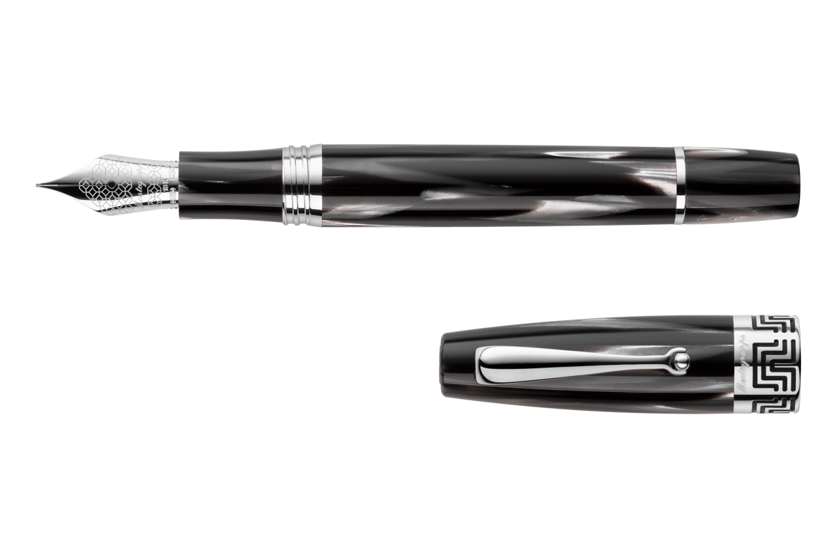 Montegrappa Extra 1930 'Black & White' Vulpen