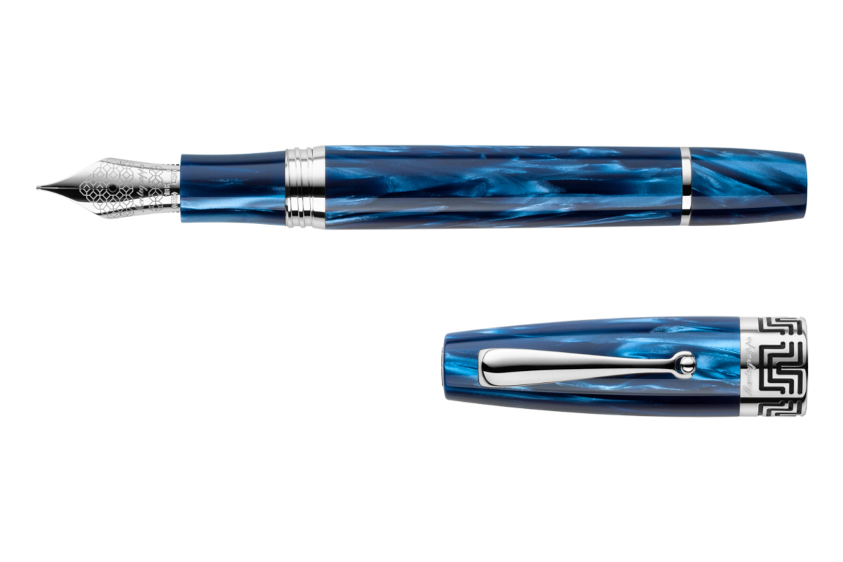 Montegrappa Extra 1930 'Mediterranean Blue' Vulpen