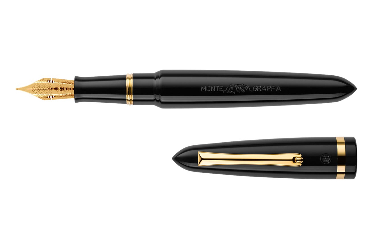 Montegrappa Venetia Black 14K Flex Vulpen