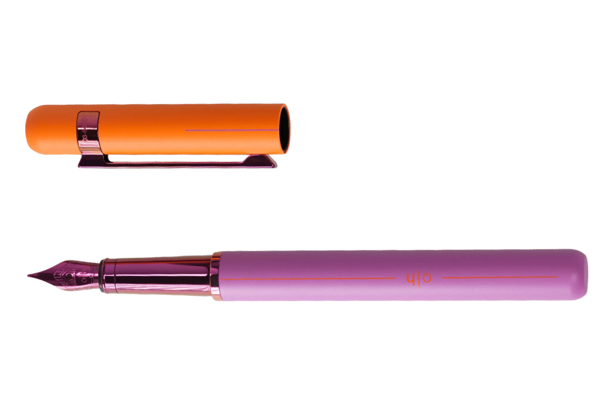 Otto Hutt Design 03 Frosted Lila-Orange Purple Vulpen