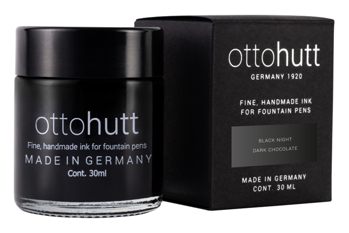 Otto Hutt Inktpot 30ml Black Night - Dark Chocolate