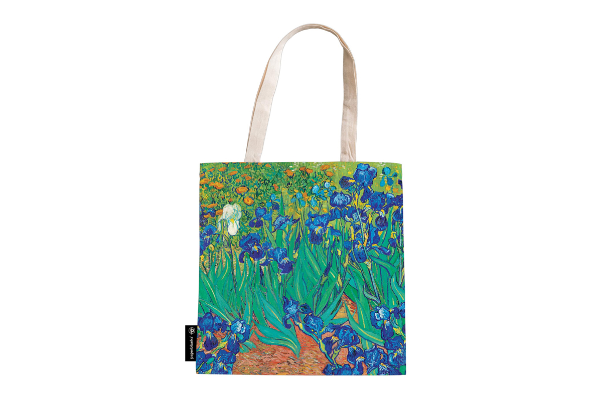 Paperblanks Canvas Bag 'Van Gogh's Irises'