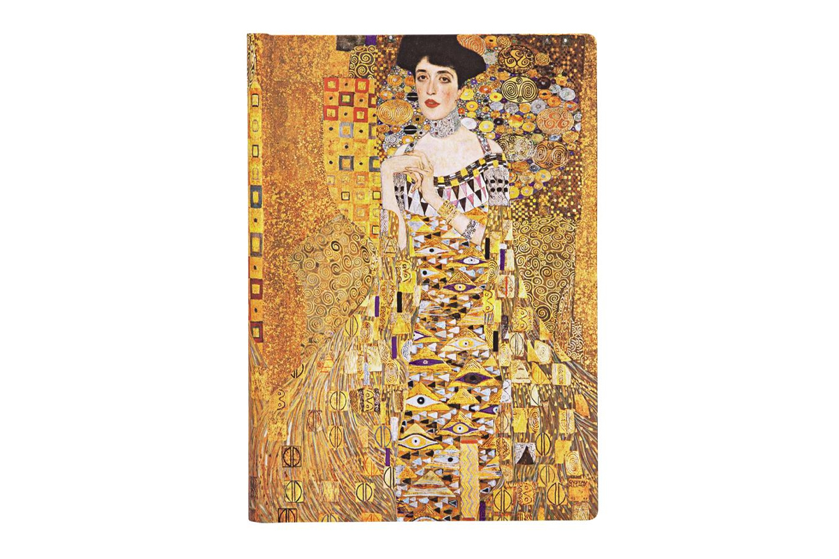 Paperblanks Hardcover 'Klimt's 100th Anniversary - Portrait of Adele' Notitieboek Midi Gelinieerd