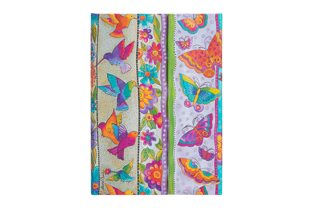 Paperblanks Hardcover Journal 'Hummingbirds & Flutterbyes' - Midi, Lined