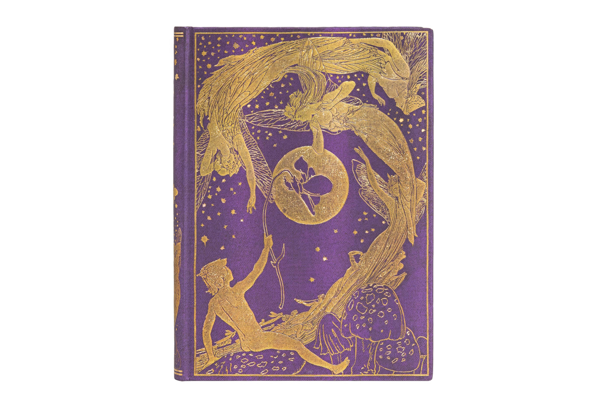 Paperblanks Hardcover Journal 'Violet Fairy' - Midi, Lined