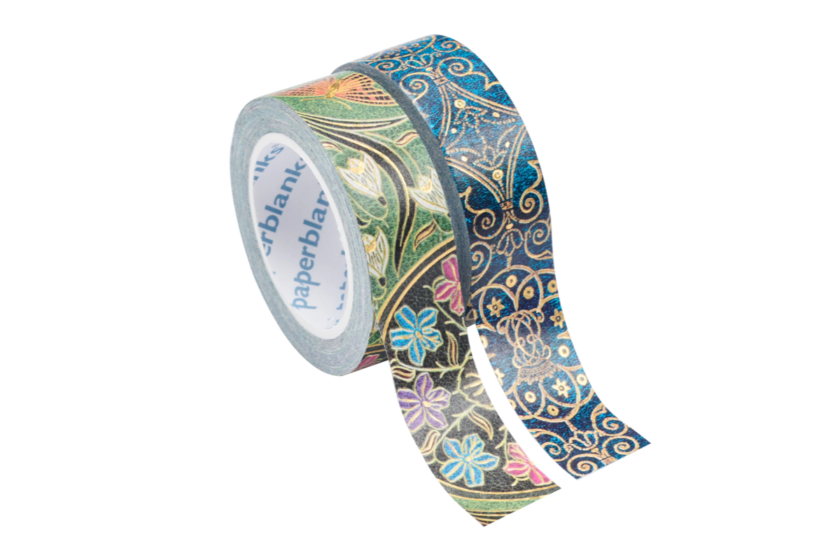 Paperblanks Washi Tape 'Azure/Poetry in Bloom'