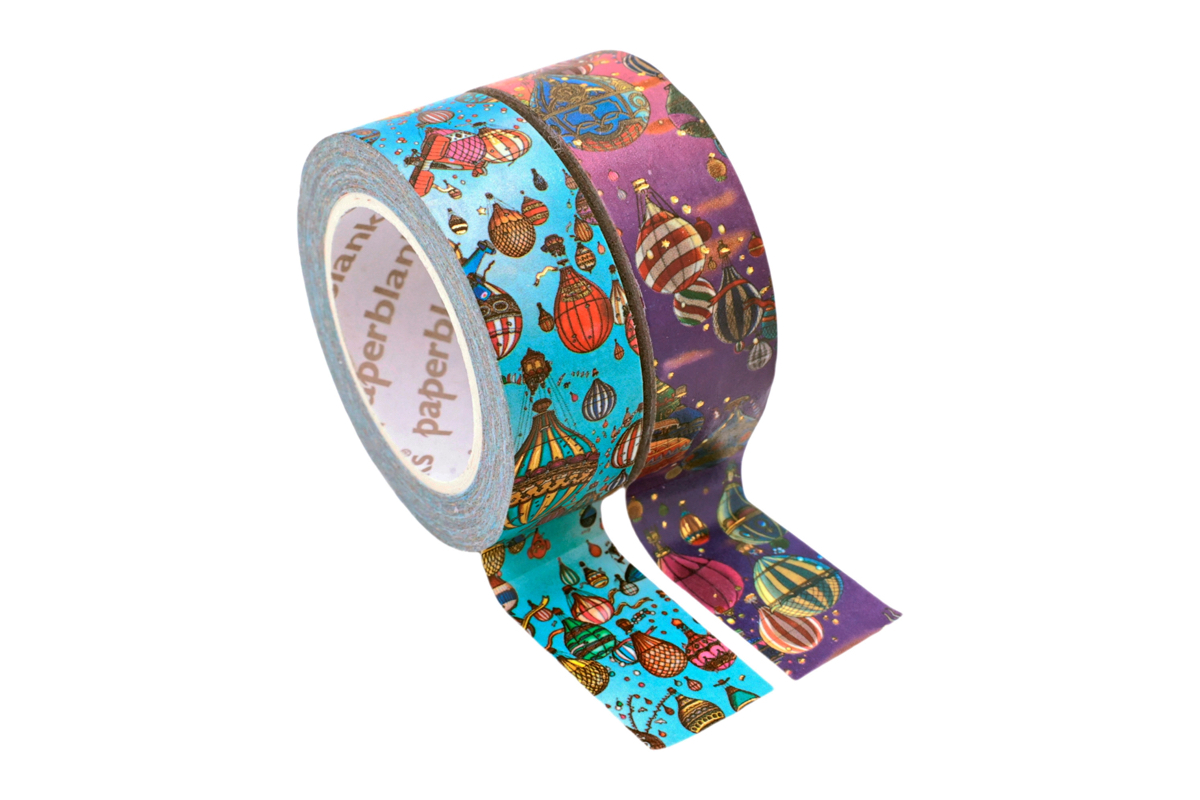 Paperblanks Washi Tape 'Balloon Festival/Sunset Ride'