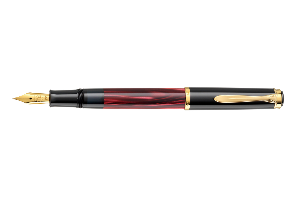 Pelikan Classic M200 'Red Marbled' Vulpen