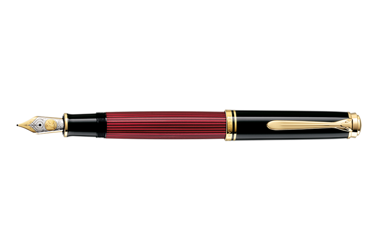 Pelikan Souverän M800 Black/Red Vulpen