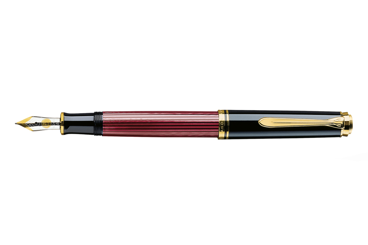 Pelikan Souverän M400 Black/Red Fountain Pen