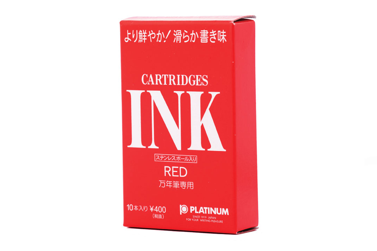 Platinum Inktpatronen Dyestuff Red