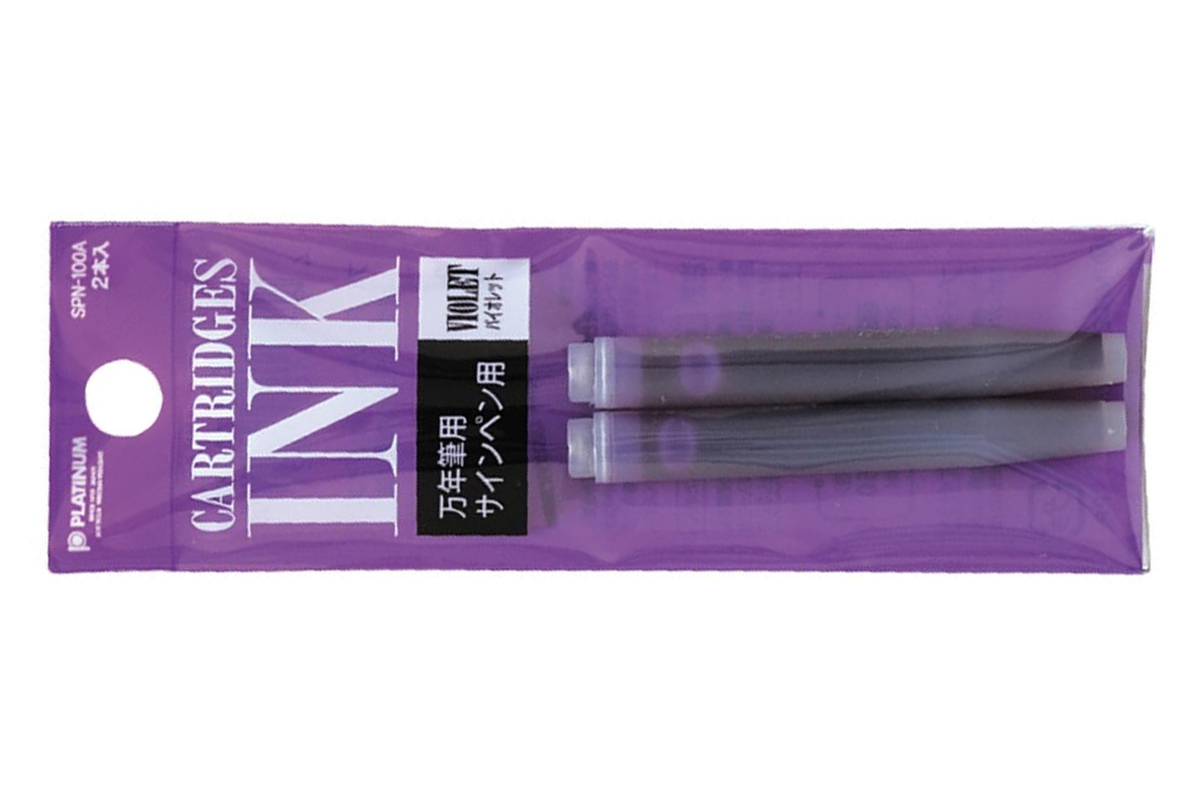 Platinum Inktpatronen Dyestuff Purple (2 stuks)