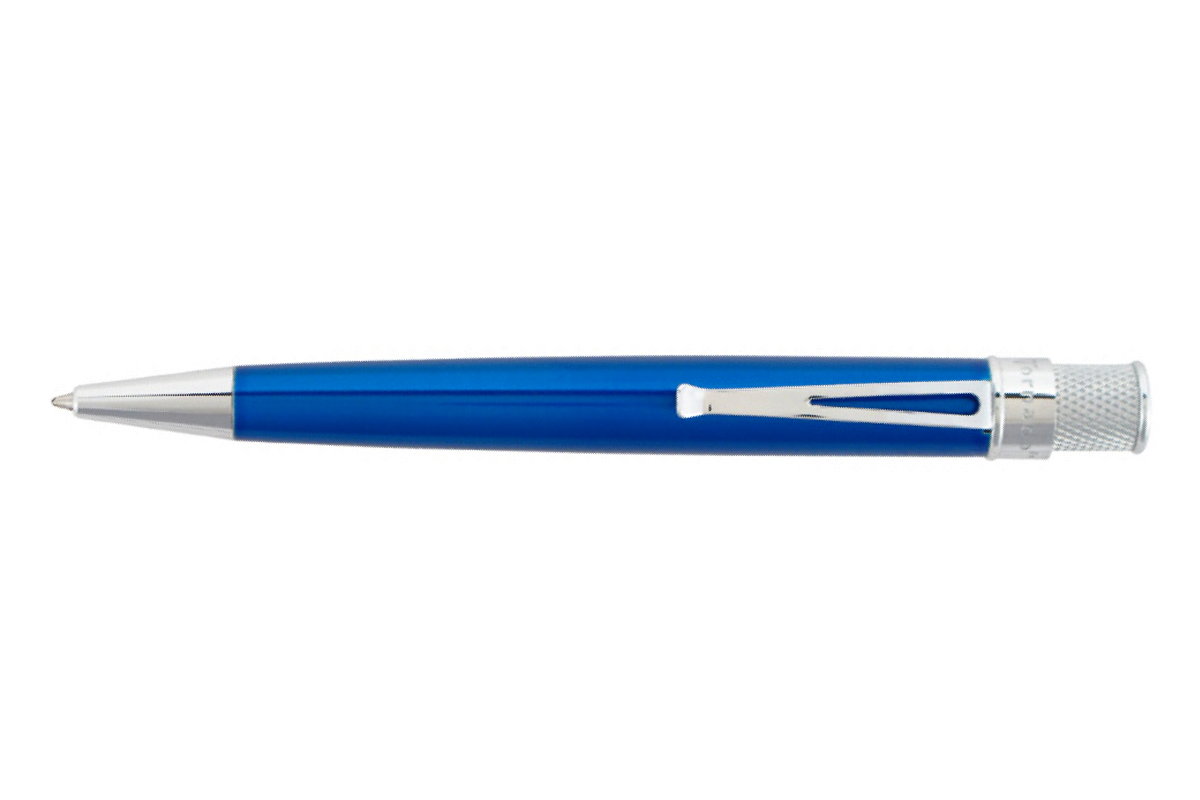 Retro 51 Tornado Classic Lacquer Peacock Blue Rollerball