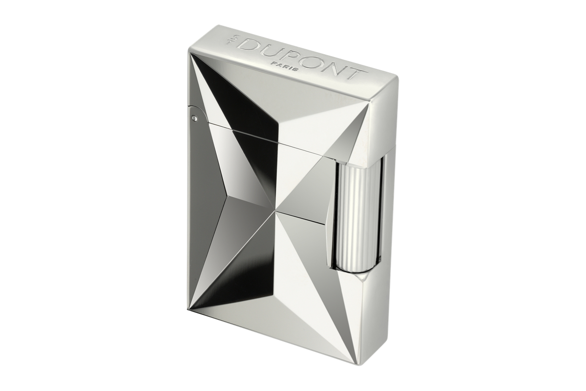 S.T. Dupont Ligne 2 Small 'Fire X' Palladium Aansteker