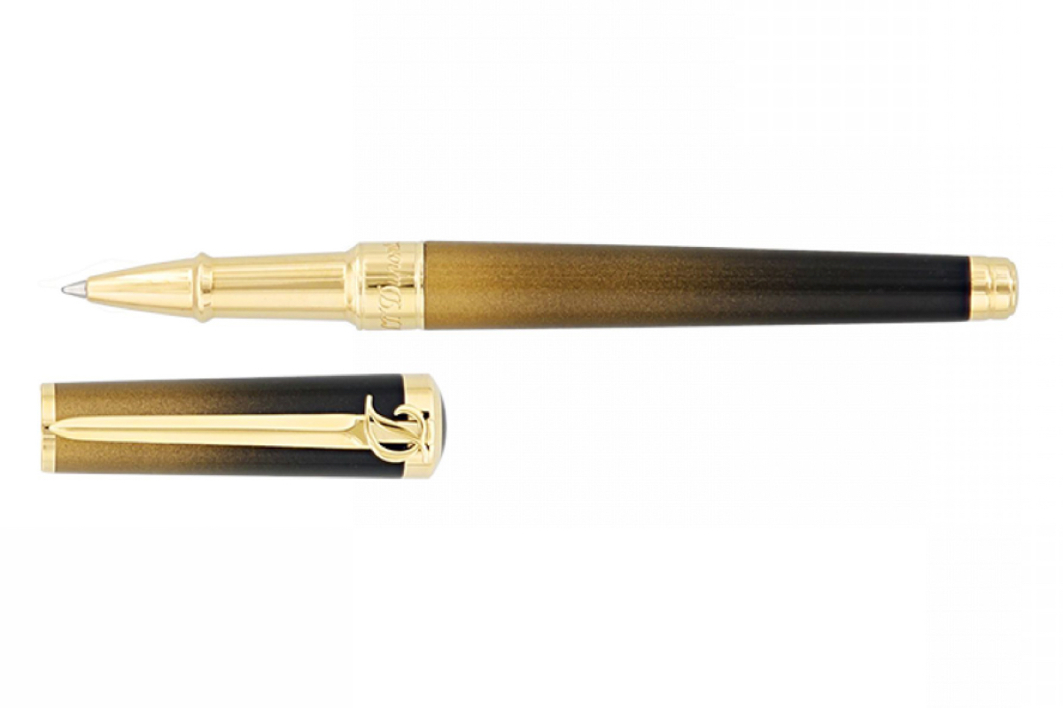 S.T. Dupont 'Sword' Yellow Gold Rollerball