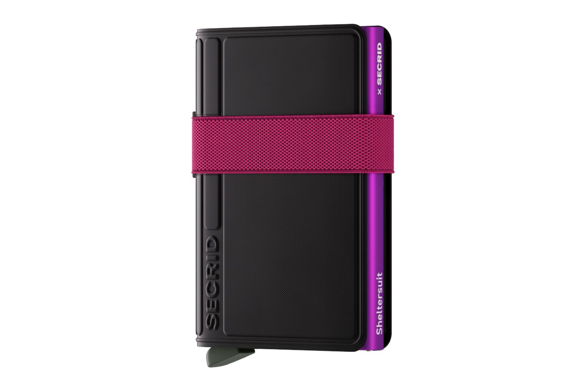 SECRID Bandwallet Sheltersuit Black-Fuchsia