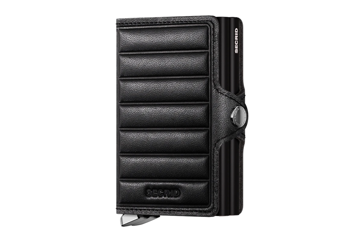 SECRID Premium Twinwallet Emboss Lines Black