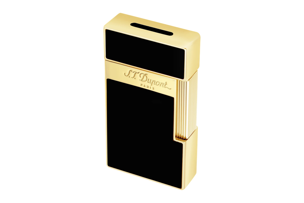 S.T. Dupont Biggy Black/Gold Aansteker