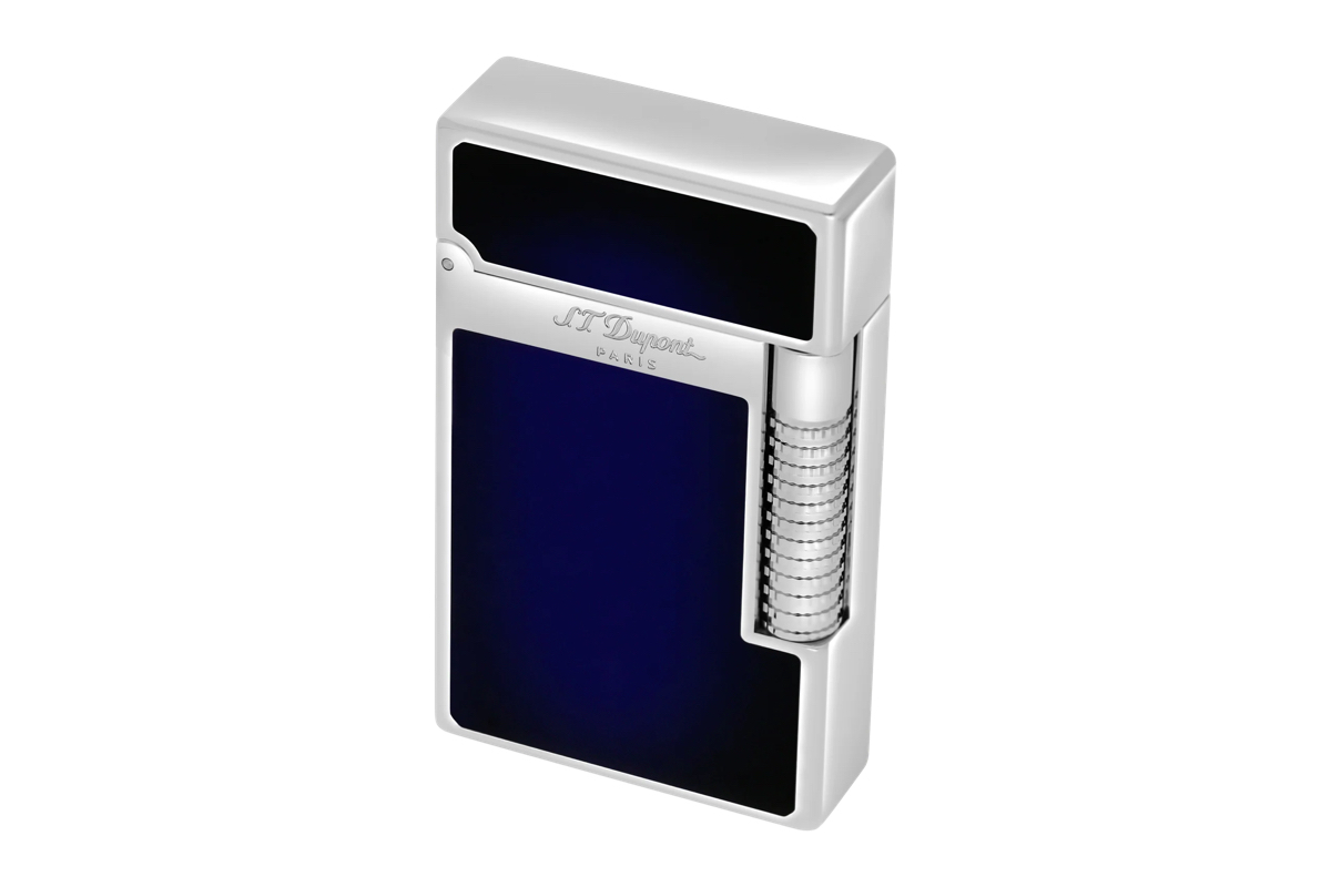 S.T. Dupont Le Grand Blue Lacquer Palladium Aansteker