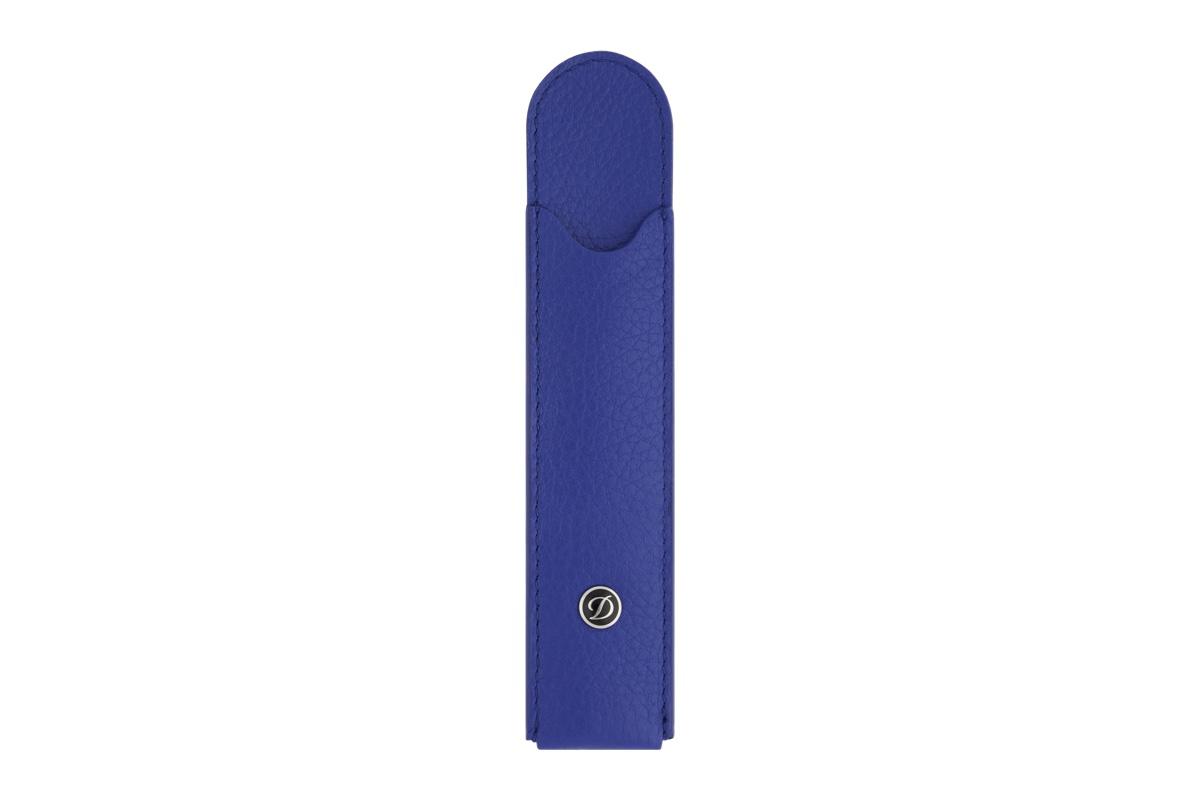 S.T. Dupont Soft Pen Case - 1 pen - Blauw