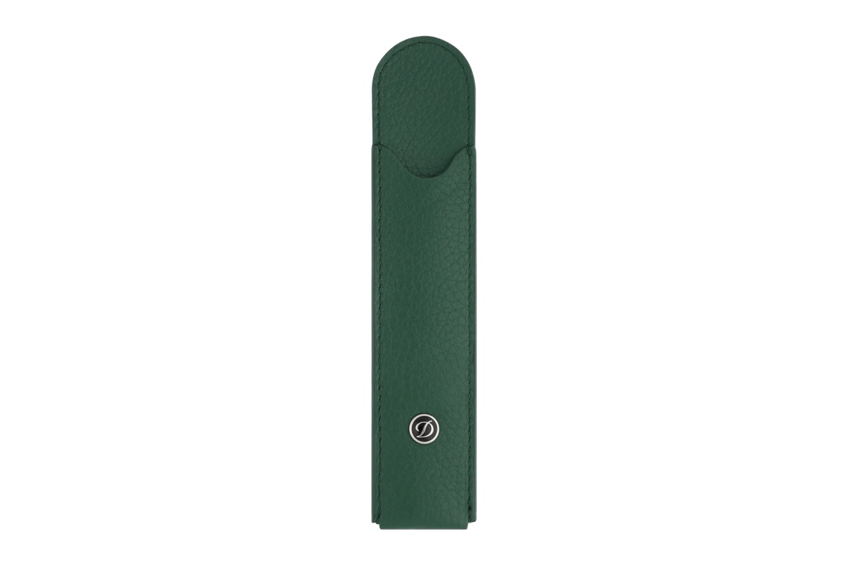 S.T. Dupont Soft Pen Case - 1 pen - Groen