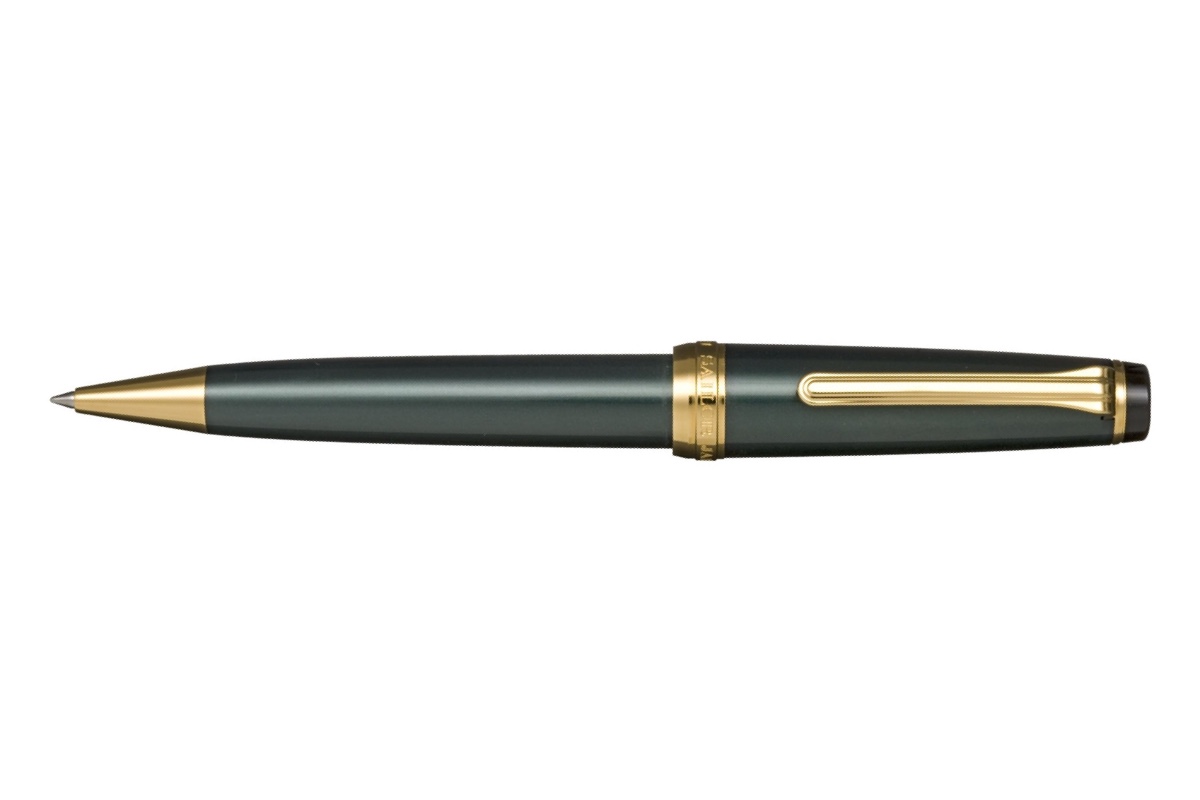 Sailor Pro Gear Slim Four Seasons 'Manyou' Metallic Green Balpen