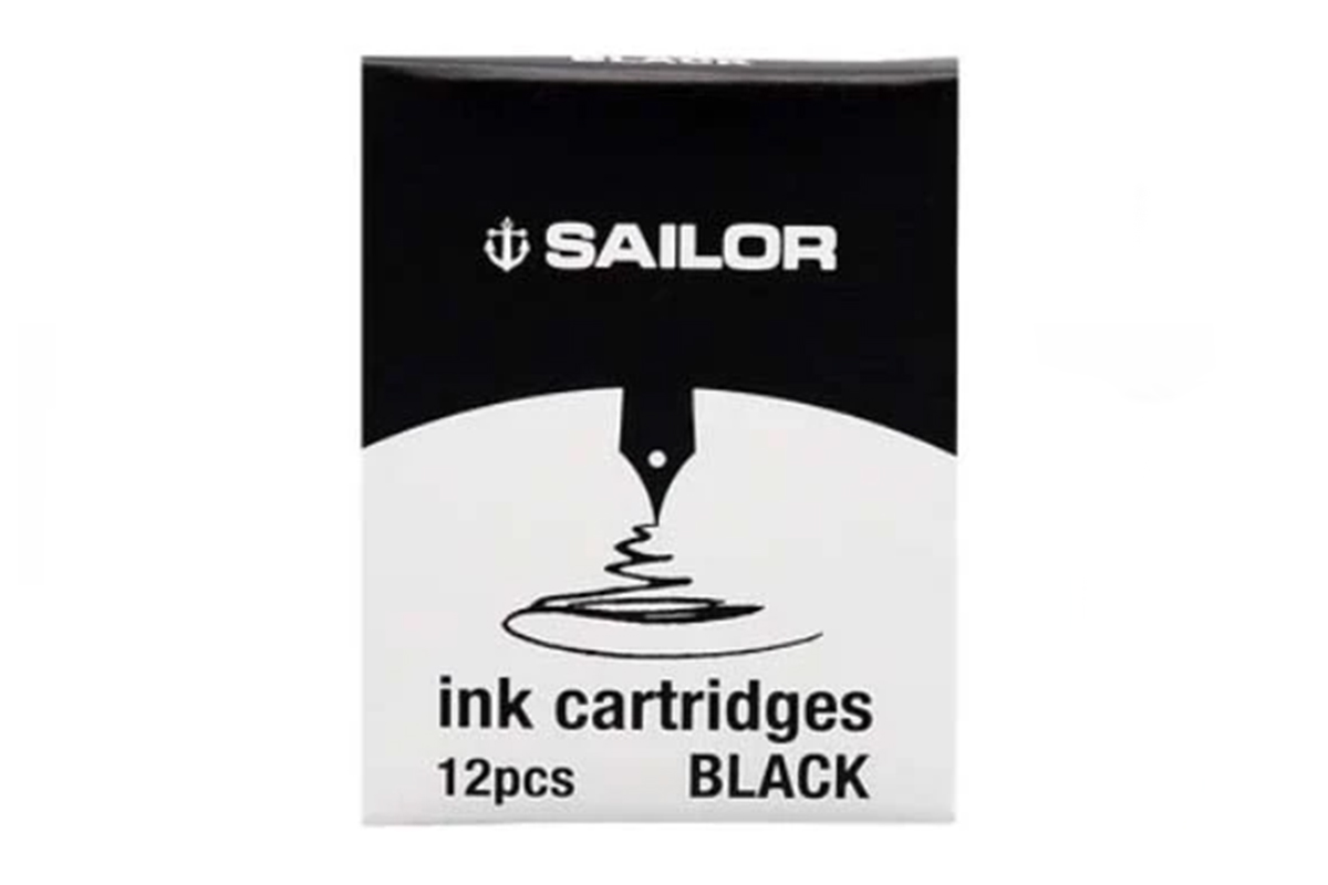Sailor Jentle Black Ink Cartridges